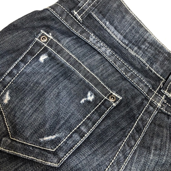 Harley Davidson size 10 crop Capri jeans. Too cute too fun for summer riding. - Picture 10 of 13